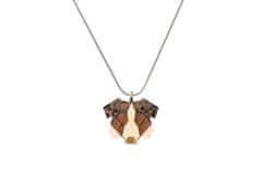 BeWooden lesena obesek na vratu Australian Shepherd Pendant univerzalna