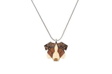 BeWooden lesena obesek na vratu Australian Shepherd Pendant univerzalna