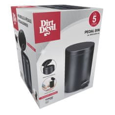 Dirt Devil Koš za odpadke 5 l črn ED-249492