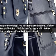 Dollcini Ženske torbe Cross nahrbtnik, ženska torba za čez ramo, nepremočljiva, torba iz PU usnja, elegantna torba, potovalna/službena/vsakdanja torba, rjava mešanica