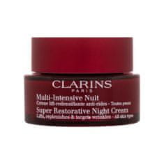 Clarins Super Restorative Night Cream nočna nega za vse tipe zrele kože 50 ml za ženske