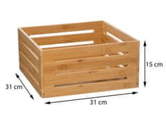 5Five® Bambusova košara za shranjevanje 31x15cm