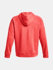 Under Armour Pulover UA Rival Fleece Hoodie-RED XXL