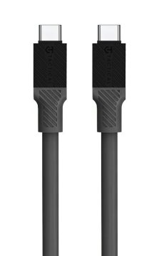 Tactical Taktični kabel Fat Man USB-C/USB-C 1m sive barve