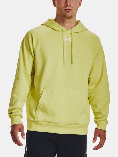 Under Armour Pulover UA Rival Fleece Hoodie-YLW