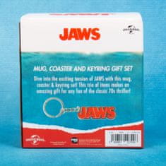 Fizz Creations Jaws skodelica, obesek za ključe in podstavek, 250 ml