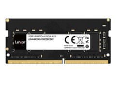 Lexar RAM pomnilnik za prenosnik, 8 GB, DDR4, 3200 MHz, CL19, SODIMM (LD4AS008G-B3200GSST)