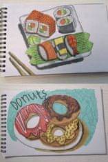 Kruzzel XL 40 delni set obojestranskih markerjev in flomastrov