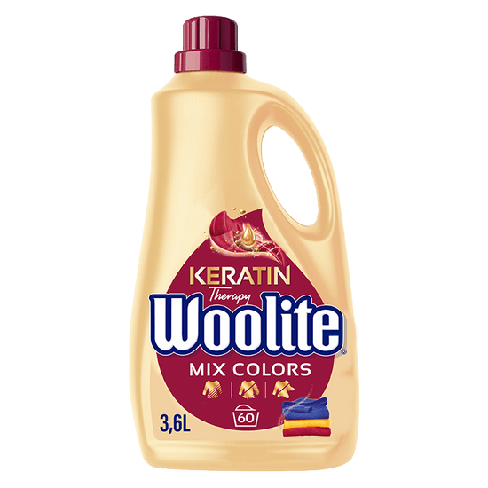 Woolite Mix Colors pralni detergent, 3.6 l / 60 odmerkov pranj