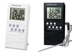 Verkgroup LCD kuhinjski termometer s sondo 95cm do 300°C za meso