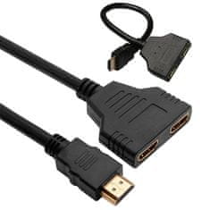 Verkgroup Adapter HDMI splitter razdelilec 2 kanala FHD