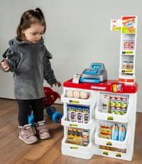 Kruzzel Otroška trgovina Supermarket 82cm + voziček