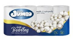 shumee 3-slojni toaletni papir, 8 rolic, bel