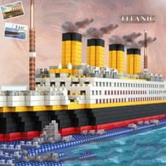 Mormark Titanik sestavljanka, 3D sestavljaka, Gradnja ladje (1860 kosov) | TITANICBLOCKS