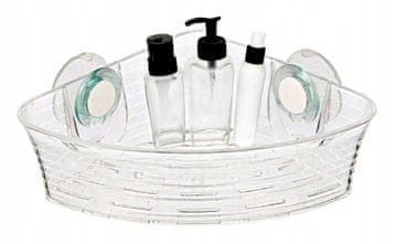 shumee Transparentna kotna košara za kad Geco