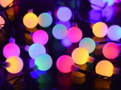 Verkgroup LED RGB 40 zunanja solarna dekorativna girlanda 690cm 8 funkcij