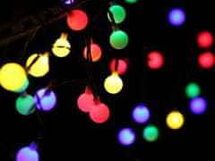 Verkgroup LED RGB 40 zunanja solarna dekorativna girlanda 690cm 8 funkcij