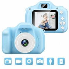 Dexxer Otroški digitalni fotoaparat LCD SD 450mAh USB moder