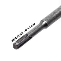 Wiltec SDS plus komplet 5 dlet za udarna kladiva 250mm + kovček