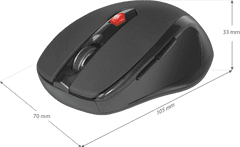 Defender Ultra MM-315 (52315) črna pisarniška brezžična miška