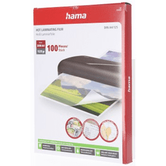 Hama laminirna folija, DIN A4 (21,6x30,3 cm), 125 µ, 100 kosov