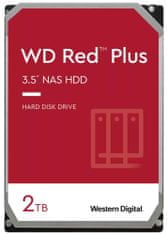 WD RED PLUS 2TB / 20EFPX / SATA 6Gb/s / notranji 3,5"/ 64MB