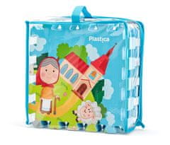 Plastica Penasta sestavljanka Vas, 9 kosov