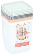 Alpina Škatla za hrano s pokrovom komplet 10 kosov 750 mlED-223917
