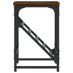 Vidaxl Regal za čevlje rjav hrast 60x30x45 cm inženirski les