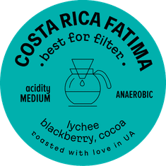 Cofftok Costa Rica Fatima Specialty Coffee