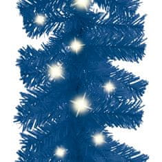 Vidaxl Božična girlanda z LED lučkami 5 m modra
