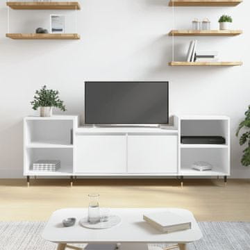 Vidaxl vidaXL TV omarica bela 80x36x50 cm material na osnovi lesa