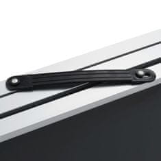 Vidaxl Zložljiva tapetniška miza MDF in aluminij 300x60x78 cm