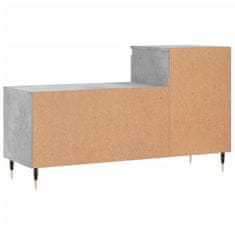 Vidaxl Omarica za čevlje betonsko siva 102x36x60 cm inženirski les