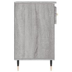 Vidaxl Omarica za čevlje siva sonoma 102x36x60 cm inženirski les