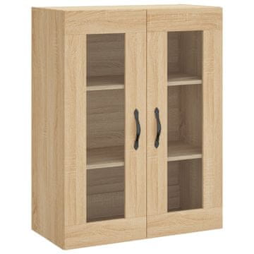 Vidaxl Stenska omarica sonoma hrast 69,5x34x90 cm inženirski les