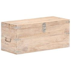 Vidaxl Skrinja 90x40x40 cm trden akacijev les