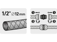Extol Premium Spojka za cev, 1/2", MEDENINA