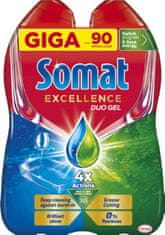 Somat Excellence Duo gel za pomivalni stroj, 2 x 810 ml