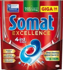 Somat Excellence 4v1 tablete za pomivalni stroj, 56/1