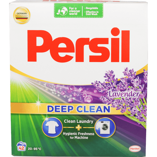 Persil pralni prašek, Lavender, 2.52 kg