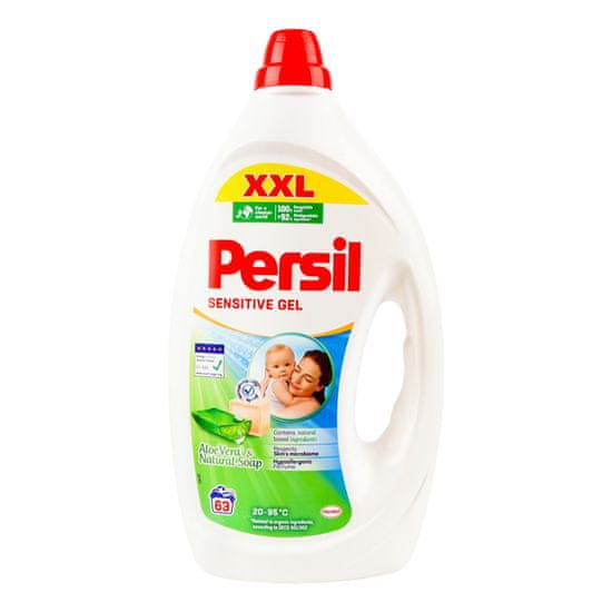 Persil gel za pranje perila, Sensitive, 2.835 L