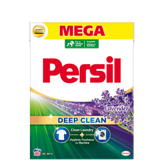 Persil pralni prašek, Lavender, 4.8 kg, škatla