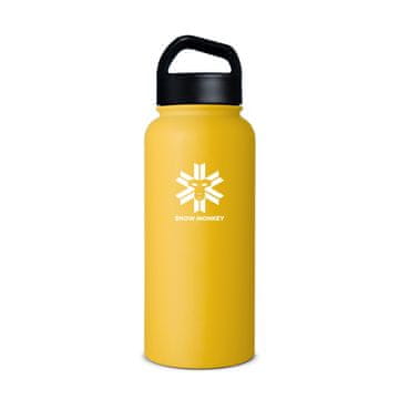 Snow monkey Termovka/flaška Traveler 1l sunset yellow