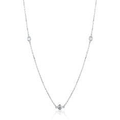 JVD Dolga elegantna ogrlica s cirkoni SVLN0465X75BI90
