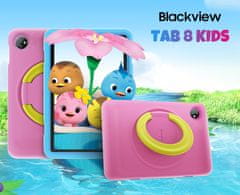 Blackview TAB 8 Kids tablični računalnik, 4GB/128GB, modra + ovitek