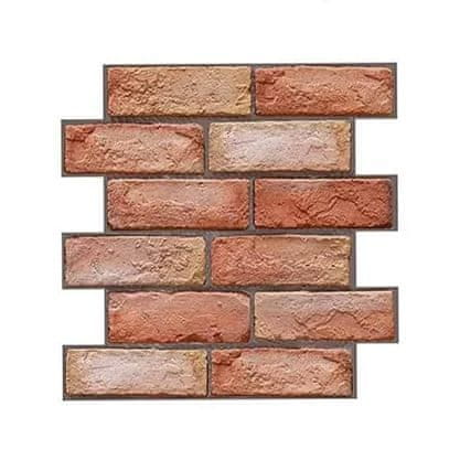 HOME & MARKER® Samolepilne tapete v opečnatem videzu (10 kos) | NYBRICK