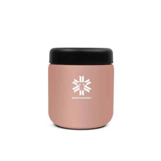 Snow monkey Termo posoda za hrano Foodie midi 480 ml rose
