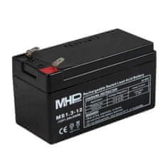 MHpower Baterija MS1.3-12 VRLA AGM 12V/1,3Ah