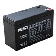 MHpower Baterija MS7-12 VRLA AGM 12V/7Ah, zamenjava za RBC2
